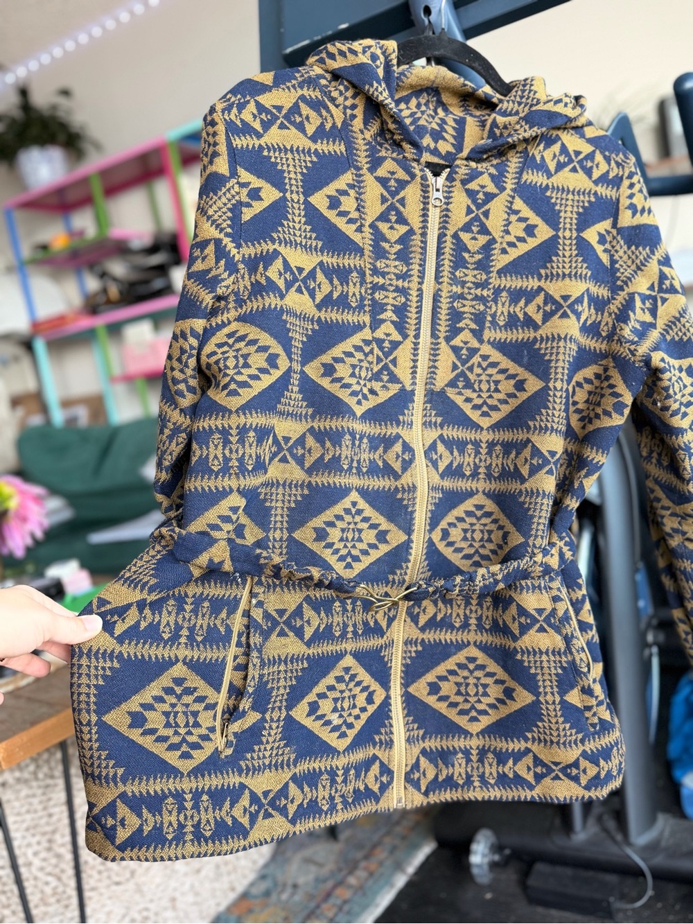 Hooded Pendleton Jacket - Picture 2 of 6